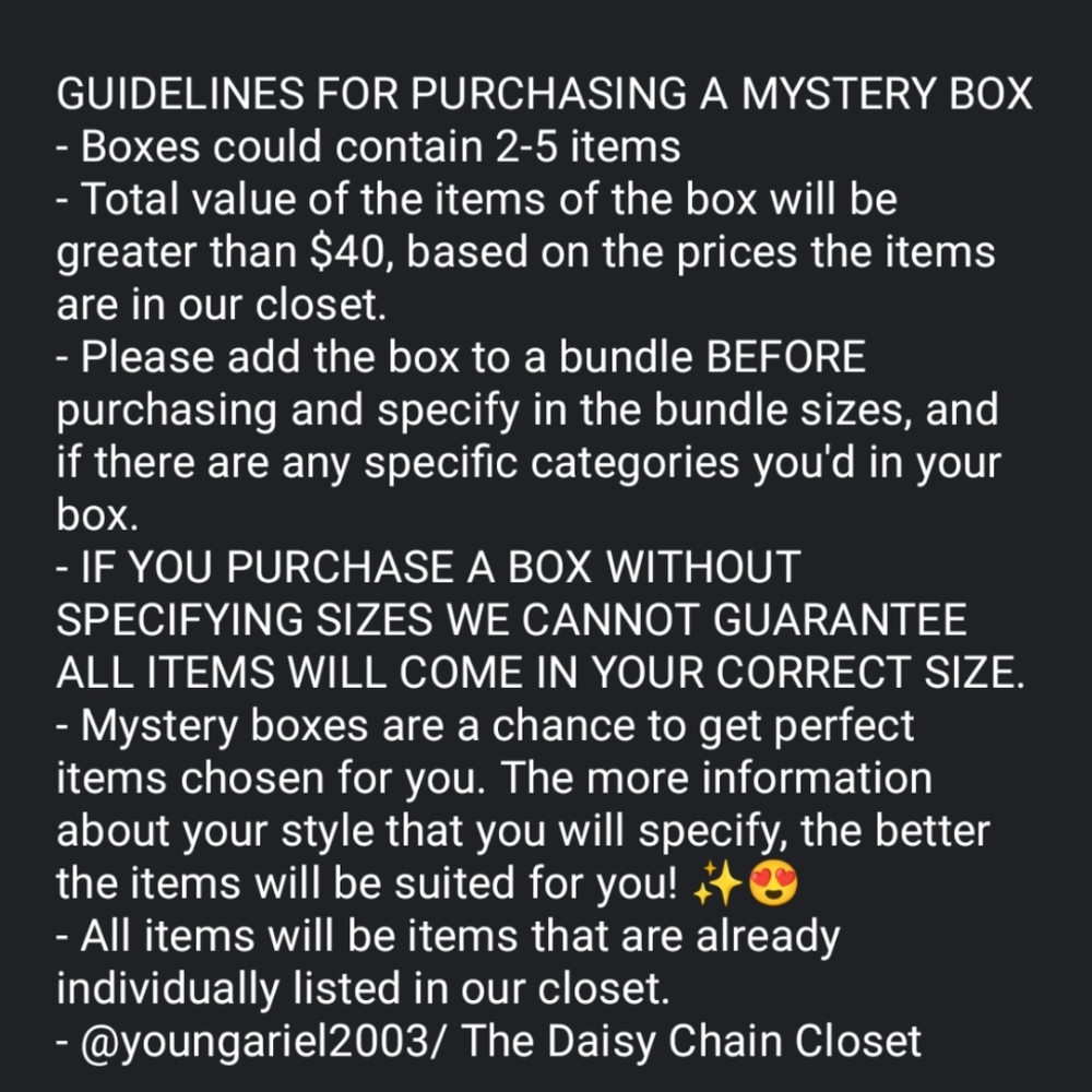 Mystery Box - Picture 2 of 2
